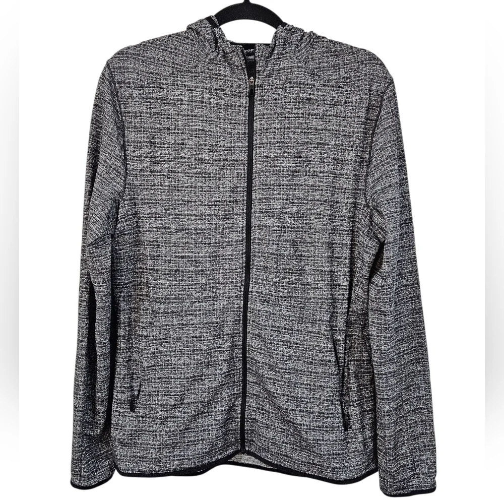 Lululemon Surge Warm Full Zip Jacket Heathered Black Size M